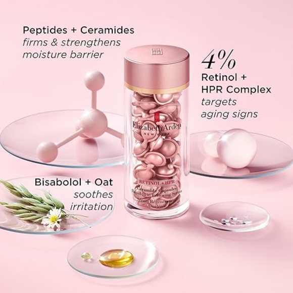 Elizabeth Arden RetinoHPR Ceramide Capsules Radiance Renewing Serum 30 Count NEW - Picture 3 of 14